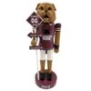 Santa's Workshop 12" Mississippi State University Rivalry Nutcracker