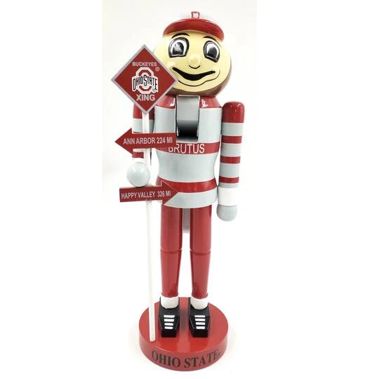 Santa's Workshop 12" Ohio State University Rivalry Nutcracker 2 Santa's Workshop 12" Ohio State University Rivalry Nutcracker - Image 2
