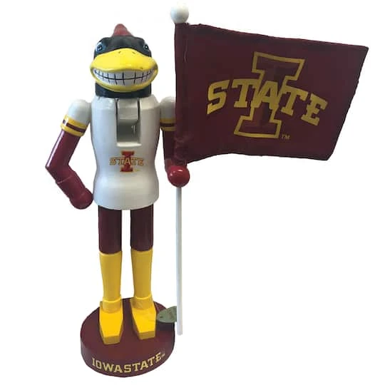 Santa's Workshop 12" Iowa State Mascot Nutcracker 1 Santa's Workshop 12" Iowa State Mascot Nutcracker