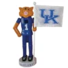 Santa's Workshop 12" Kentucky Mascot & Flag Nutcracker