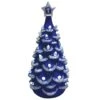 Santa's Workshop 14" NCAA College Team Ceramic LED Christmas Tree Duke University