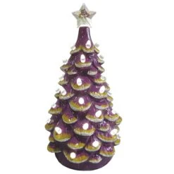 Santa's Workshop 14" NCAA College Team Ceramic LED Christmas Tree East Carolina University -Northlight Sale Store D362545S 1 1