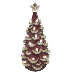 Santa's Workshop 14" NCAA College Team Ceramic LED Christmas Tree Florida State University