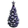 Santa's Workshop 14" NCAA College Team Ceramic LED Christmas Tree Kansas State University