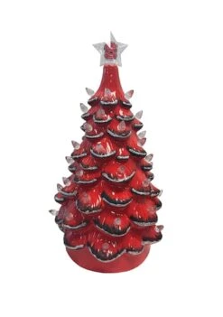 Santa's Workshop 14" NCAA College Team Ceramic LED Christmas Tree North Carolina State University -Northlight Sale Store D362574S 1 1
