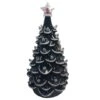 Santa's Workshop 14" NCAA College Team Ceramic LED Christmas Tree University Of Mississippi
