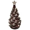 Santa's Workshop 14" NCAA College Team Ceramic LED Christmas Tree Mississippi State University