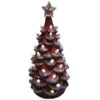 Santa's Workshop 14" NCAA College Team Ceramic LED Christmas Tree Washington State University