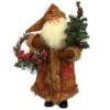 Santa's Workshop 15.5" Cardinal & Berries Santa Figure