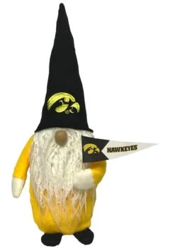 Santa's Workshop 12" College Football Gnome Iowa Hawkeyes -Northlight Sale Store D362621S 1 1