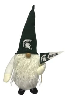 Santa's Workshop 12" College Football Gnome Michigan State Spartans -Northlight Sale Store D362628S 1 1