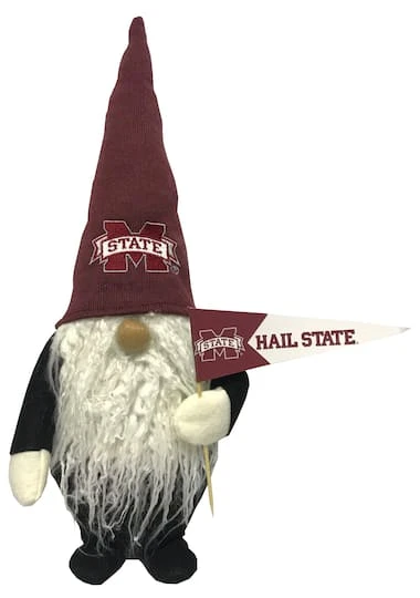 Santa's Workshop 12" College Football Gnome Mississippi State Hail State 3 Santa's Workshop 12" College Football Gnome Mississippi State Hail State - Image 3