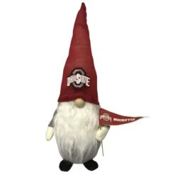 Santa's Workshop 12" College Football Gnome Ohio State Buckeyes