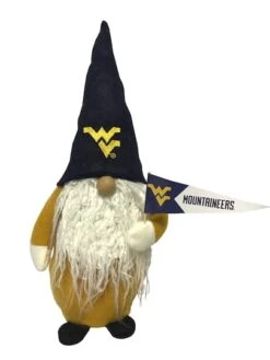Santa's Workshop 12" College Football Gnome West Virginia Mountaineers -Northlight Sale Store D362669S 1 1