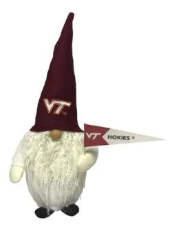Santa's Workshop 12" College Football Gnome Virginia Tech Hokies