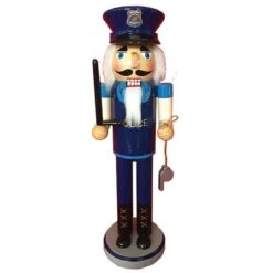Santa's Workshop 14" Policeman Nutcracker
