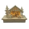 Santa's Workshop 5.4" LED Nativity Scene