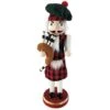 Santa's Workshop 14" Scottish Bagpiper Nutcracker
