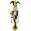 Santa's Workshop 36" Mardi Gras Nutcracker