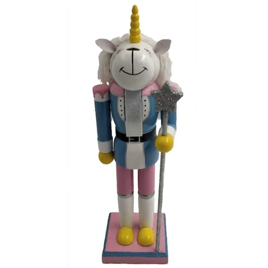 Santa's Workshop 14" Unicorn Nutcracker 2 Santa's Workshop 14" Unicorn Nutcracker - Image 2