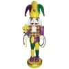 Santa's Workshop 15" Mardi Gras Nutcracker