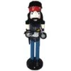 Santa's Workshop 14" Biker Nutcracker