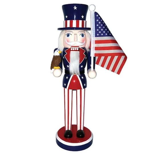 Santa's Workshop 14" Stars & Stripes Nutcracker 1 Santa's Workshop 14" Stars & Stripes Nutcracker