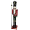 Santa's Workshop 60" Red & Green Royal Guard Nutcracker