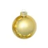 Whitehurst 12ct. 2.75" Shiny Glass Ball Ornaments Gold Shiny