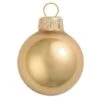 Whitehurst 6ct. 4" Gold Metallic Glass Ball Ornaments