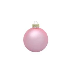 Whitehurst 8ct. 3.25" Matte Glass Ball Ornaments Baby Pink Matte 3 Whitehurst 8ct. 3.25" Matte Glass Ball Ornaments Baby Pink Matte -Northlight Sale Store D385020S 11 1