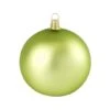Whitehurst 40ct. 1.5" Matte Glass Christmas Ornaments Lime
