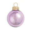 Whitehurst 28ct. 2" Pearl Glass Ball Ornaments Purple