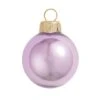 Whitehurst 6ct. 4" Pearl Glass Ball Ornaments Purple Pearl