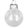 Whitehurst 28ct. 2" Clear Glass Ball Ornaments