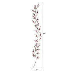 6ft. Red Berry Artificial Garland, 2ct. -Northlight Sale Store D386482S 2