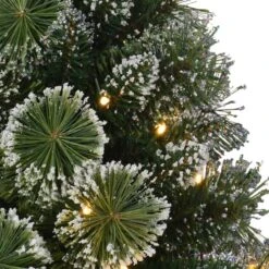 2ft. Pre-Lit Artificial Christmas Tree In Burlap Sack, Warm White LED Lights -Northlight Sale Store D393389S 2