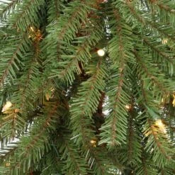 3ft. Pre-Lit Alpine Artificial Christmas Tree, Clear Lights -Northlight Sale Store D393413S 2