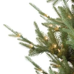 7.5ft. Pre-Lit Hillside Spruce Artificial Christmas Tree, Clear Lights -Northlight Sale Store D393458S 2