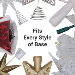 Village Lighting Christmas Tree Topper Holder -Northlight Sale Store D403170S 12