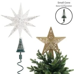 Village Lighting Christmas Tree Topper Holder -Northlight Sale Store D403170S 14