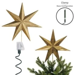 Village Lighting Christmas Tree Topper Holder -Northlight Sale Store D403170S 19