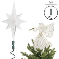 Village Lighting Christmas Tree Topper Holder -Northlight Sale Store D403170S 20