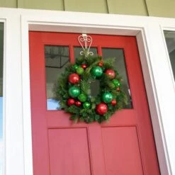 Village Lighting 24" Christmas Cheer Wreath -Northlight Sale Store D403200S 5