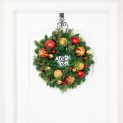 Village Lighting 24" Christmas Classic Wreath -Northlight Sale Store D403204S 5