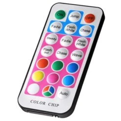 7.5ft. Pre-Lit Crystal Silver Metallic Artificial Christmas Tree, Multicolor LED Lights -Northlight Sale Store D409508S 14