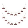 Glitzhome® 6ft. Christmas Red Truck Garland, 2ct.