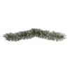 6ft. Pre-Lit LED Frosted Christmas Garland With Pinecones