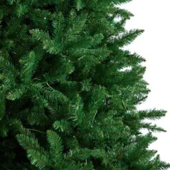 9ft. Pre-Lit Green Valley Fir Artificial Christmas Tree, Clear LED Lights -Northlight Sale Store D478799S 5