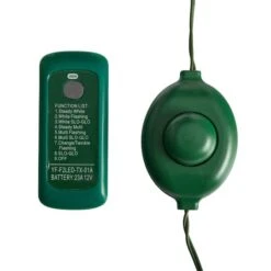 4ft. Pre-Lit Glittered Artificial Christmas Plant On Pedestal, Multicolor LED Lights -Northlight Sale Store D478834S 6